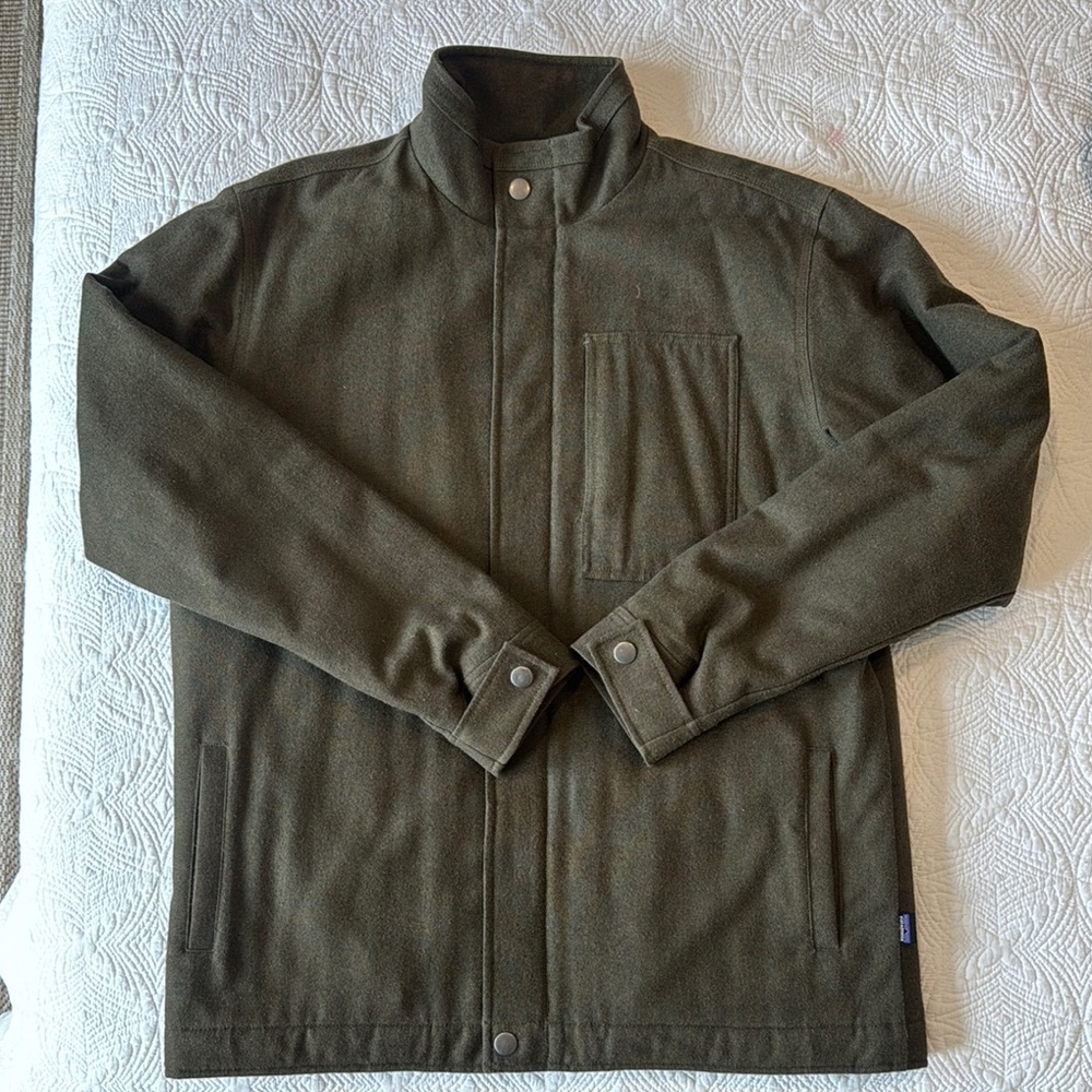 Patagonia Military Field Jacket in Olive Green